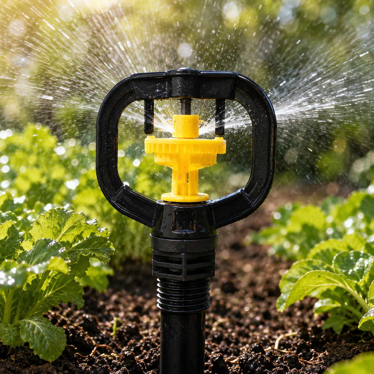 Rotating Sprinkler Nozzle – Efficient Garden Watering