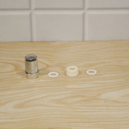 Live photo of LED dual flow faucet tap adapter