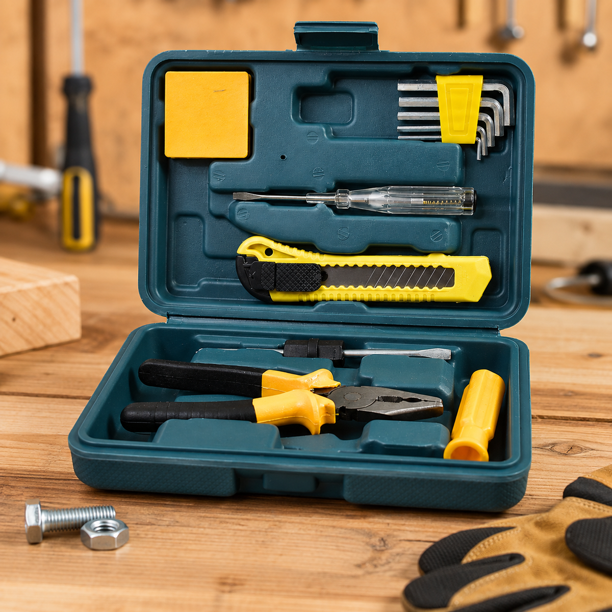 Hardware Tool set – 11 pcs Multi-Functional Kit