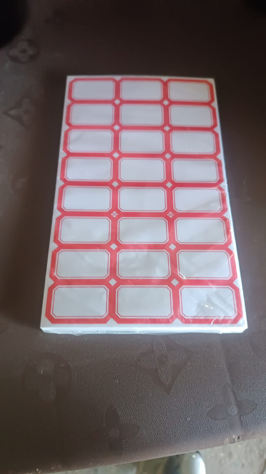 Writable Label Stickers – Easy to Use with Red Border – view 8