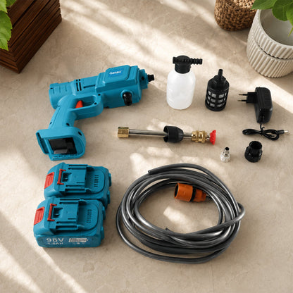 98V High Pressure Wireless Car Washer Kit – detail view