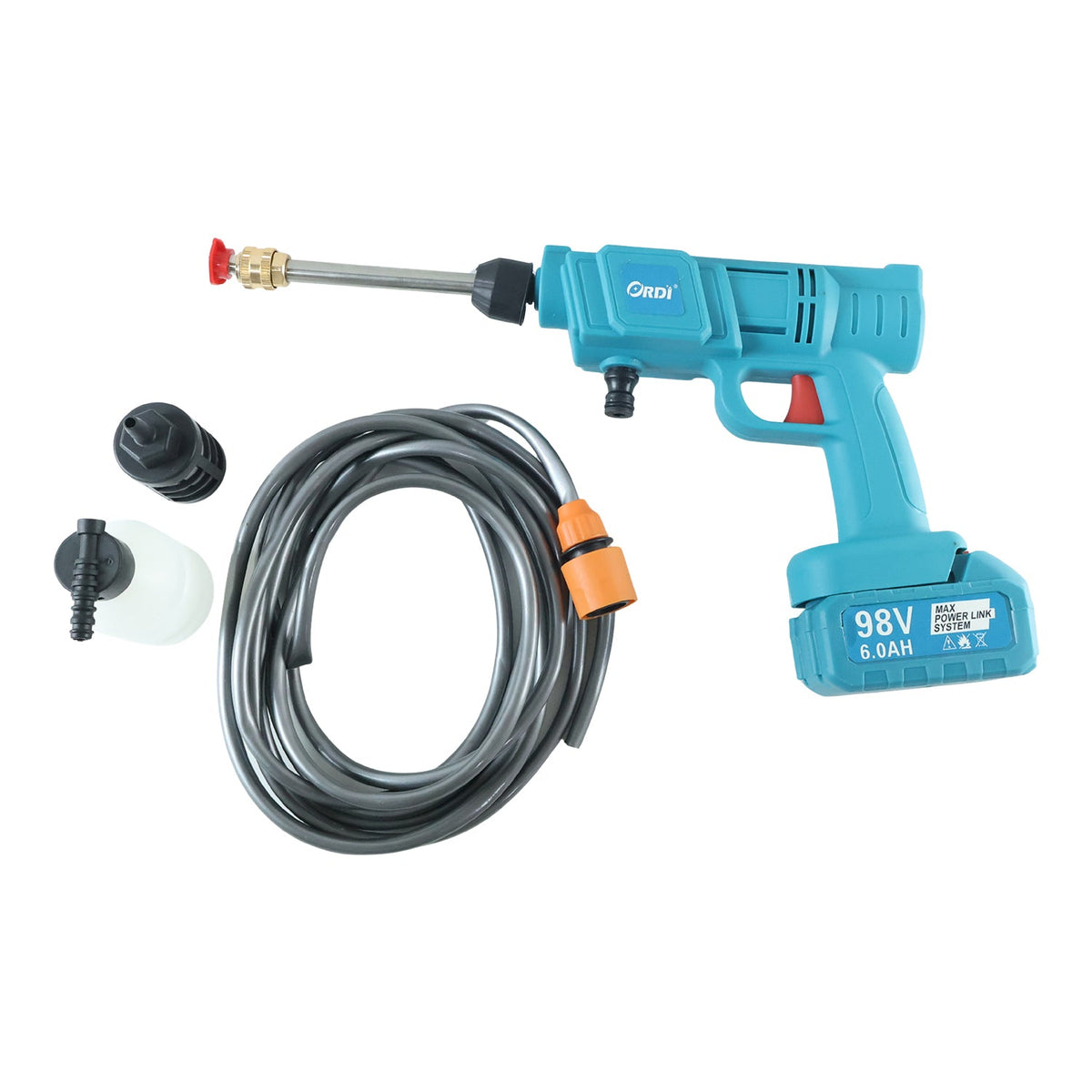 98V High Pressure Wireless Car Washer Kit – alternate view