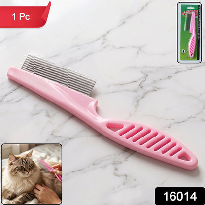 Pet Dog Hair Removal Comb – Easy Shedding and Fur Cleaning – side view