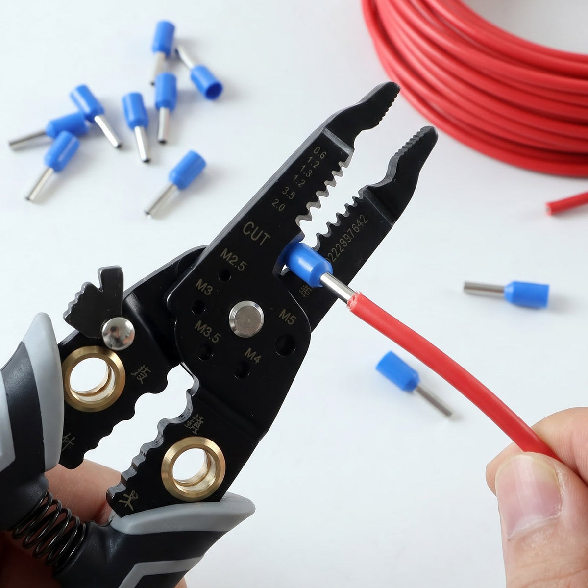 Multifunctional Wire Crimping Pliers Tool Kit – view 7