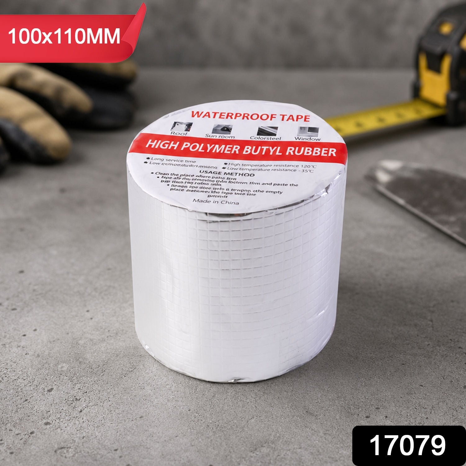 Waterproof roof tape pack