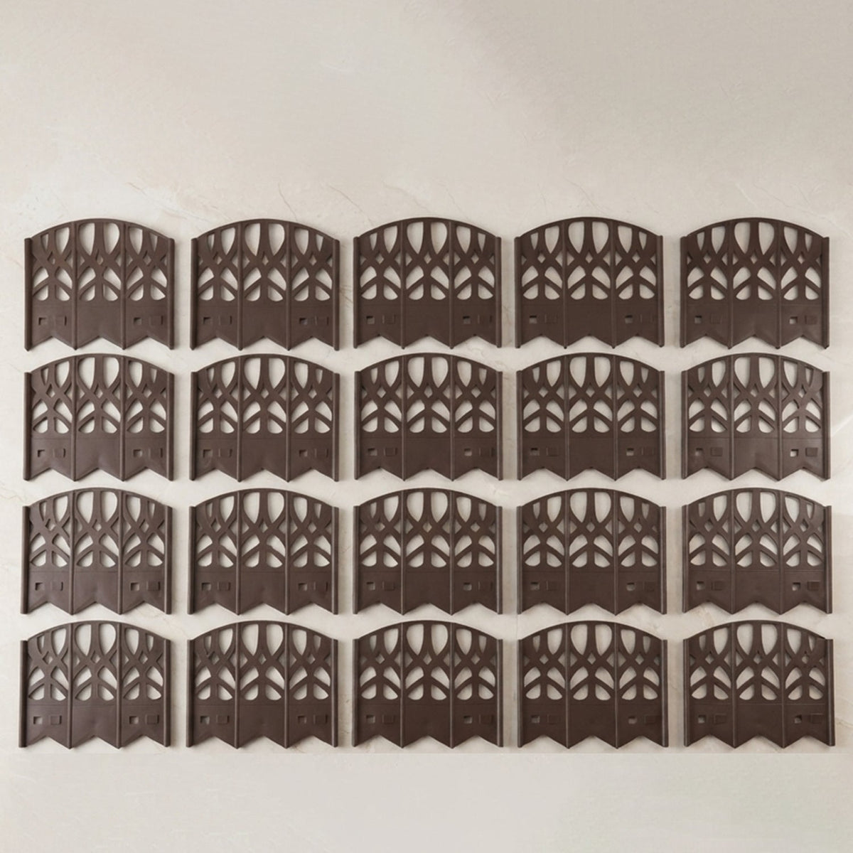 Decorative Plastic Garden Fence Border set for Lawn, Yard – view 8