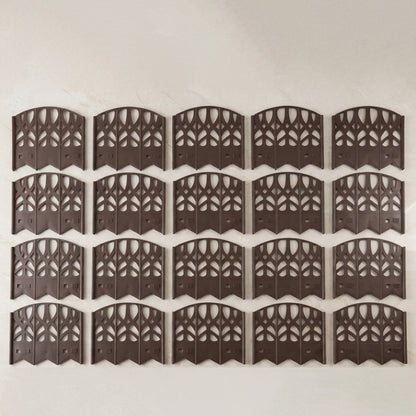 Decorative Plastic Garden Fence Border set for Lawn, Yard – view 8