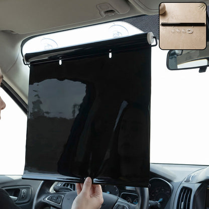 Retractable Car Windshield Sun Shade Curtain