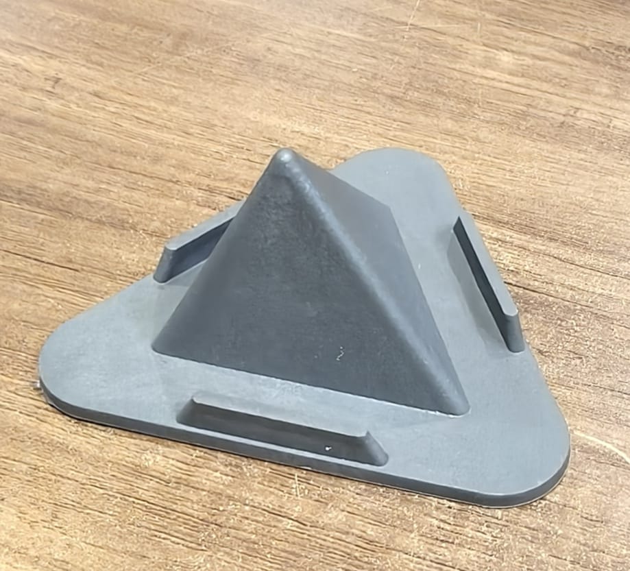 Black Pyramid Mobile Stand – 3 Adjustable Angles – view 8