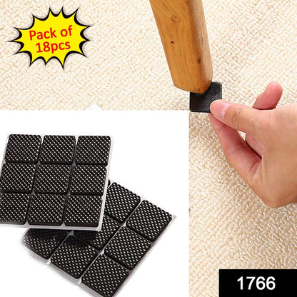Self-Adhesive Furniture Pads – Square Floor Protectors (18 – side view