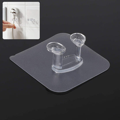 Self-Adhesive Wall Hook – Strong, Transparent & Removable