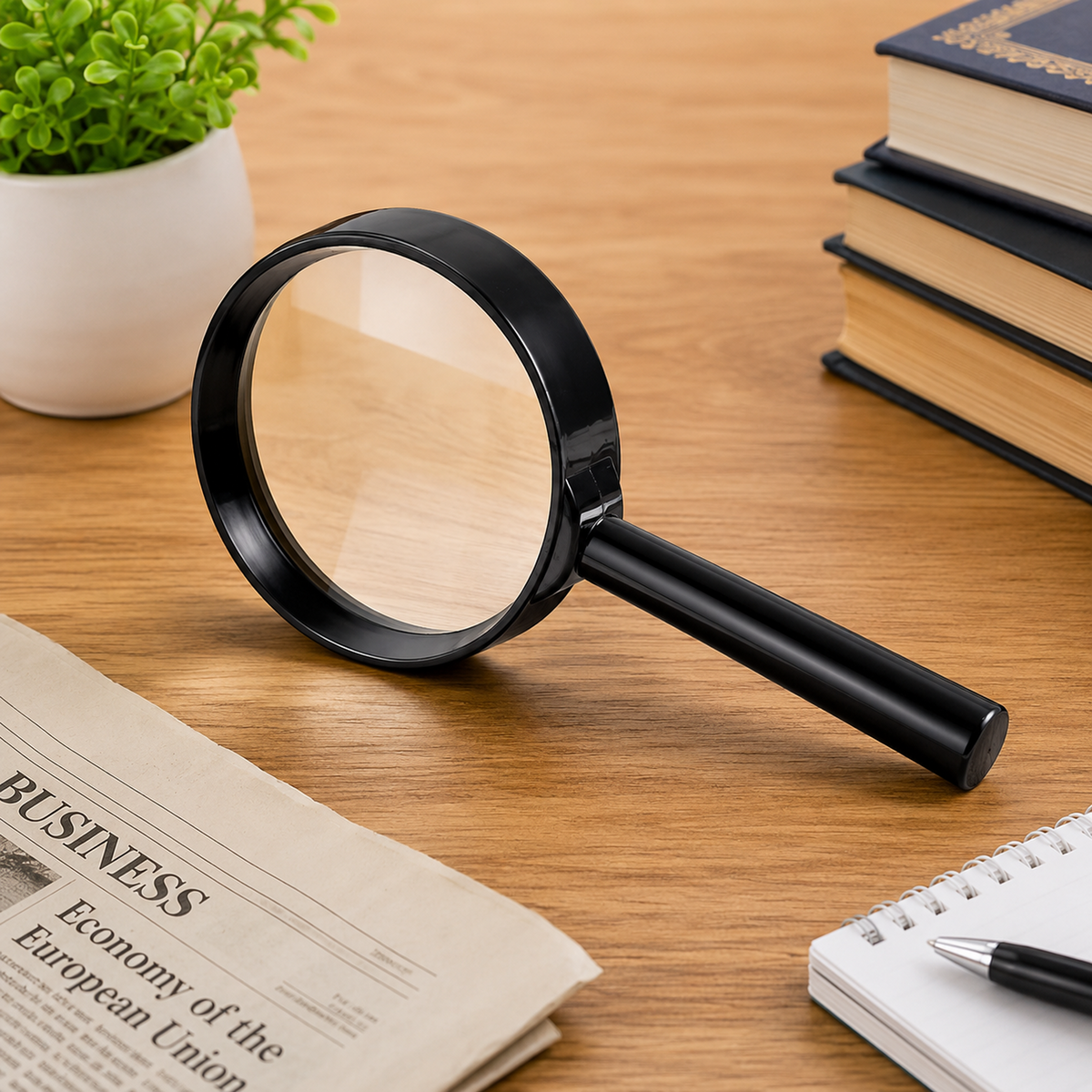 50mm Magnifying Glass for Reading – Clear Vision & Durable