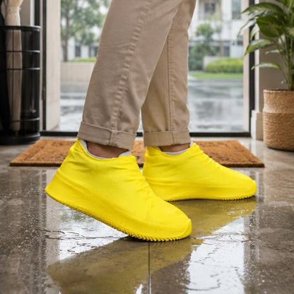 Large Size Reusable Waterproof Shoe Covers – detail view