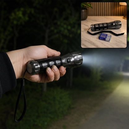 LED Hand Torch – Aluminium, Rubber Grip