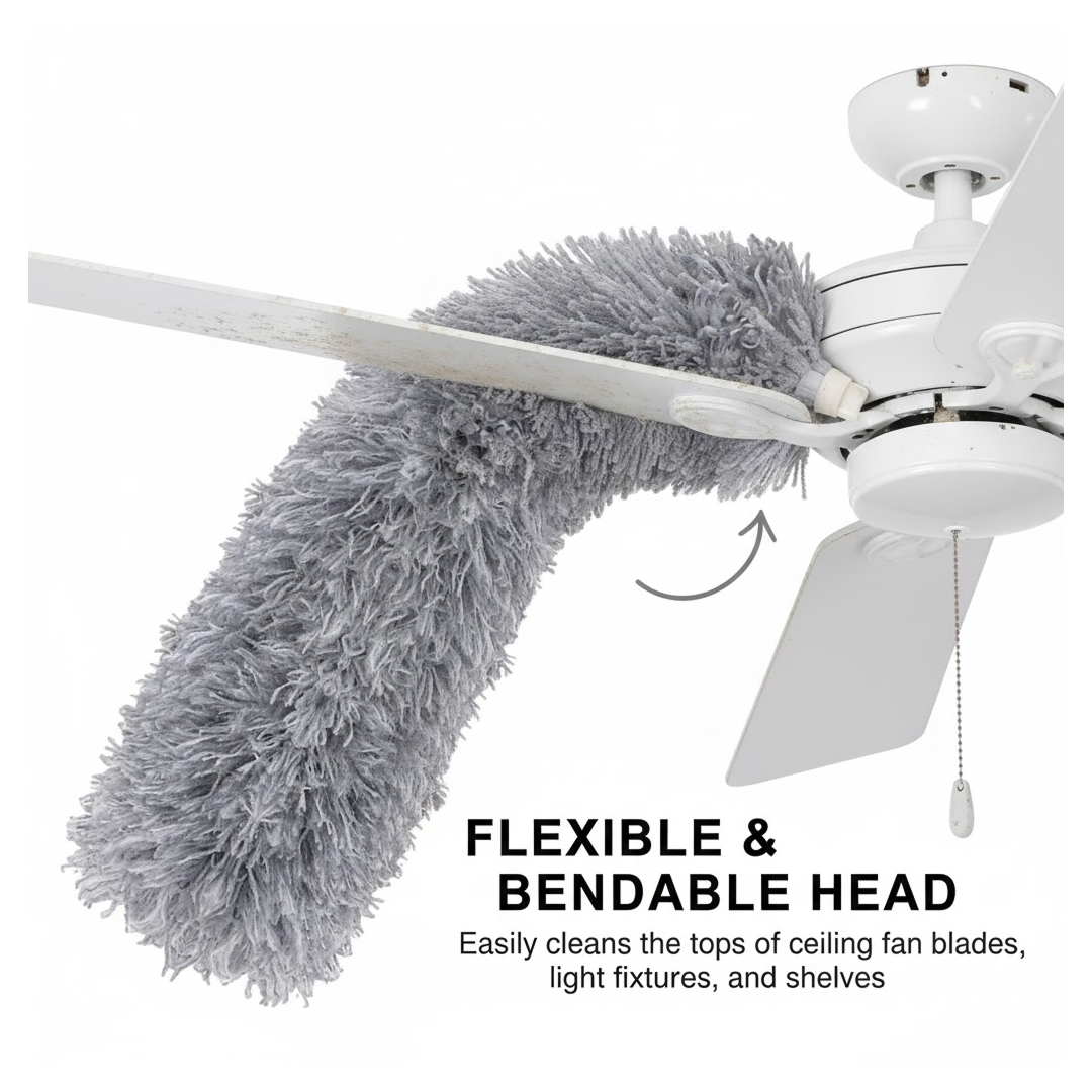 Microfiber Duster – 100-Inch Extendable Handle – view 9