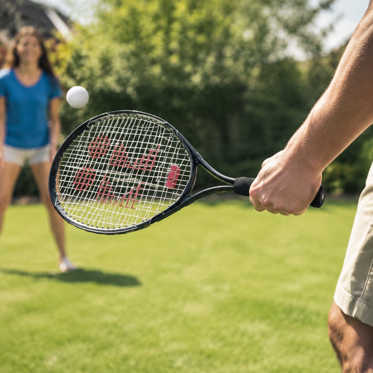 Lightweight Tennis Racket – Durable Aluminium Frame