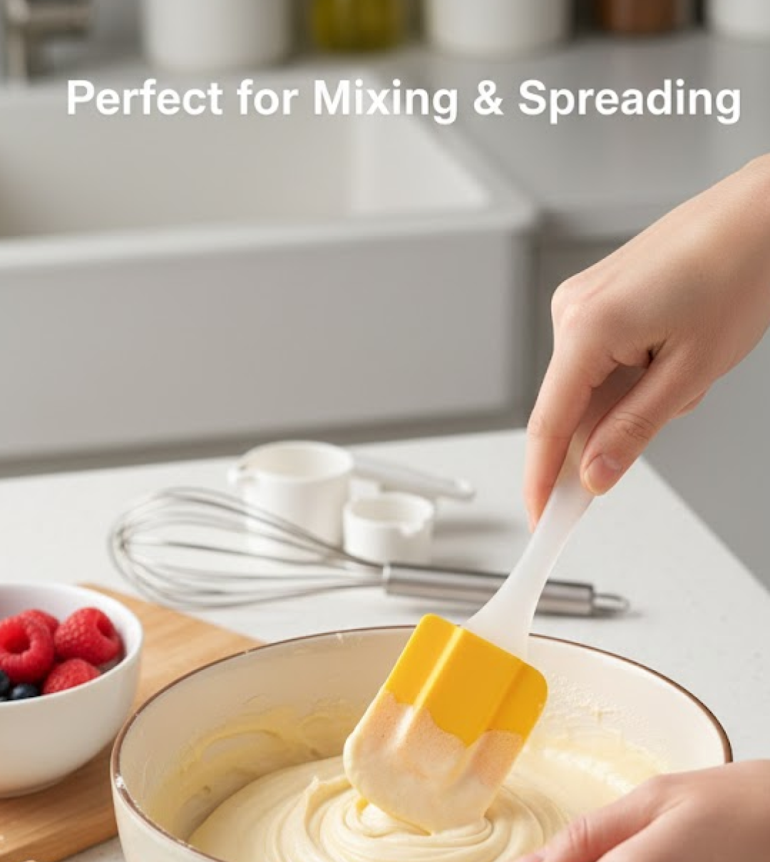 Silicone Cooking Spatula – 18 cm Heat Resistant – alternate view
