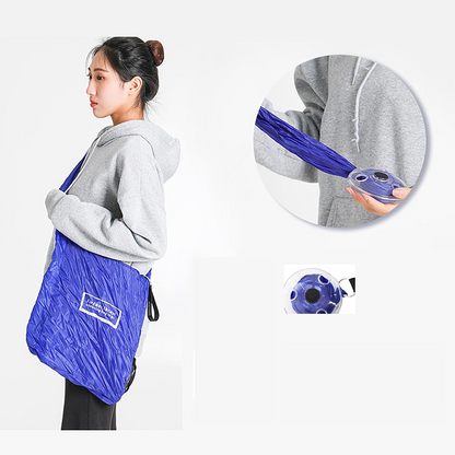 Insulated Grocery Bag – Foldable, Washable & Reusable – close-up