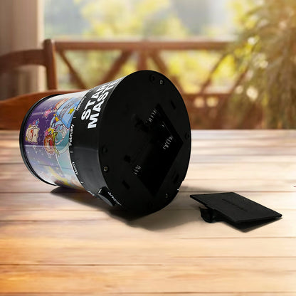 LED Projector Night Light – Rotating Star Music Lamp – alternate view