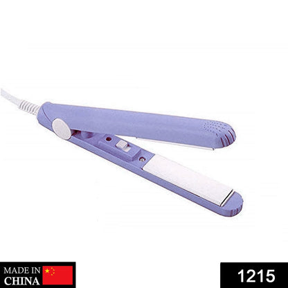 Mini Hair Styler – Ceramic Straightener & Curler – side view