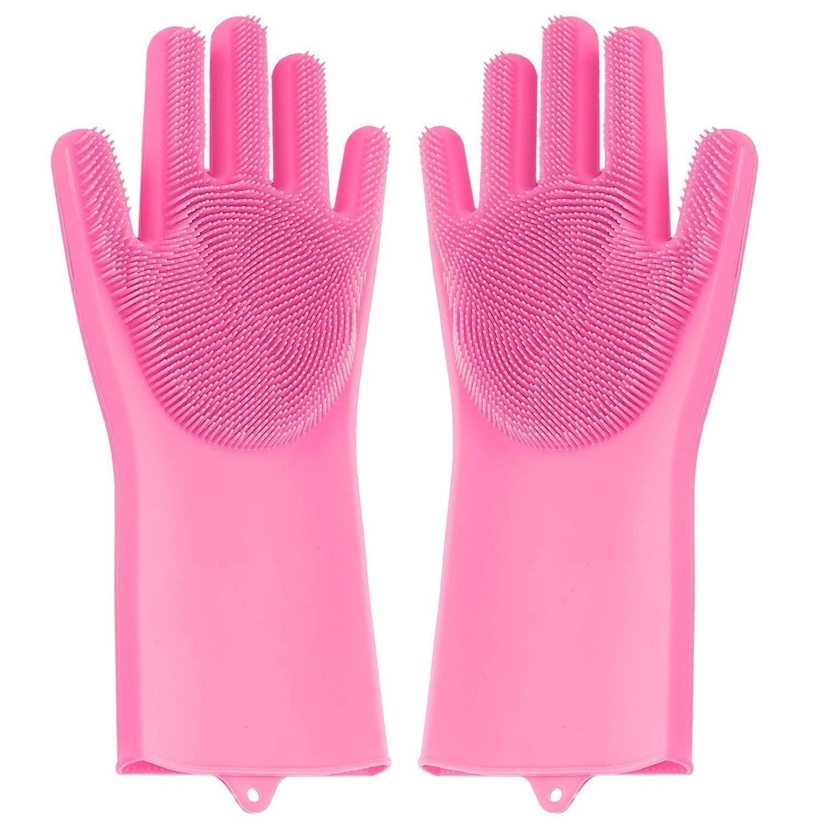 Silicone Cleaning Gloves – Multicolor Reusable Scrubber – view 6