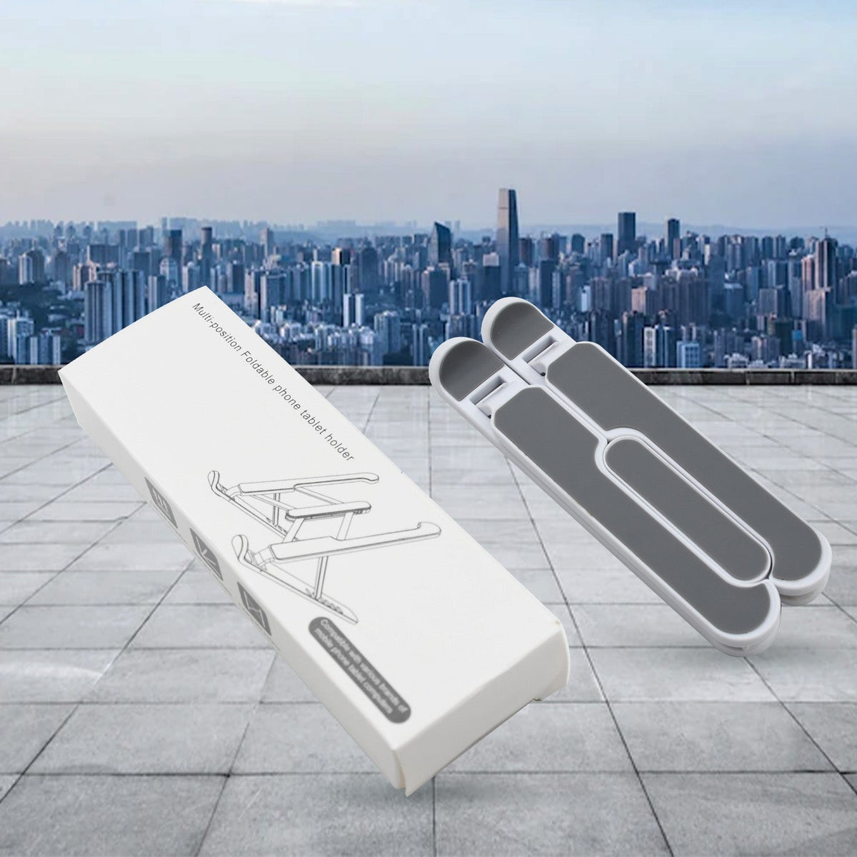 Adjustable Tablet Stand – Foldable & Ergonomic – detail view