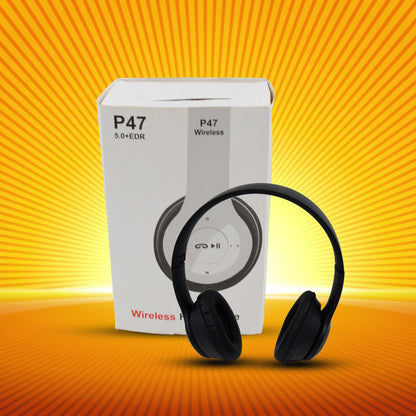 Foldable Wireless Headphones – Bluetooth & Hands-Free – detail view