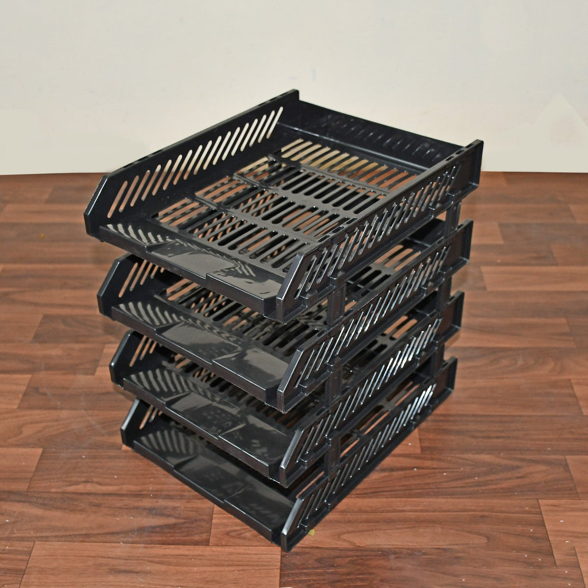 Office File Rack – 4-Layer Desktop Storage with Drawers – view 8
