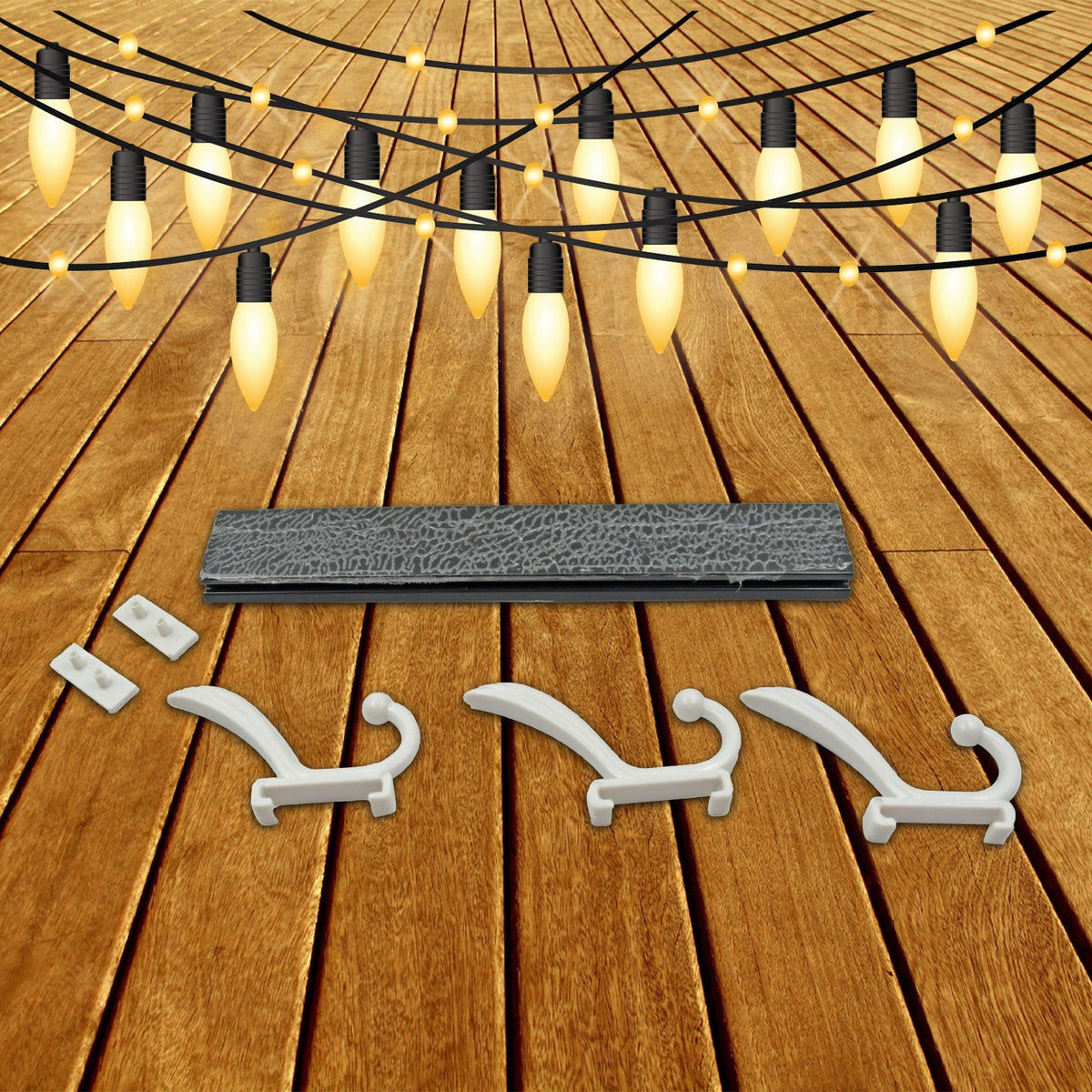 Wall Mounted Coat Rack – 6 Hooks for Entryway & Bedroom – view 9