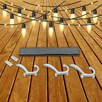 Wall Mounted Coat Rack – 6 Hooks for Entryway & Bedroom – view 9
