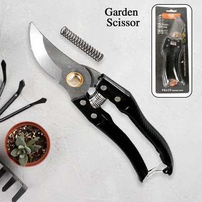 Garden Shears – High Carbon Steel Blades, Non-Slip Grip