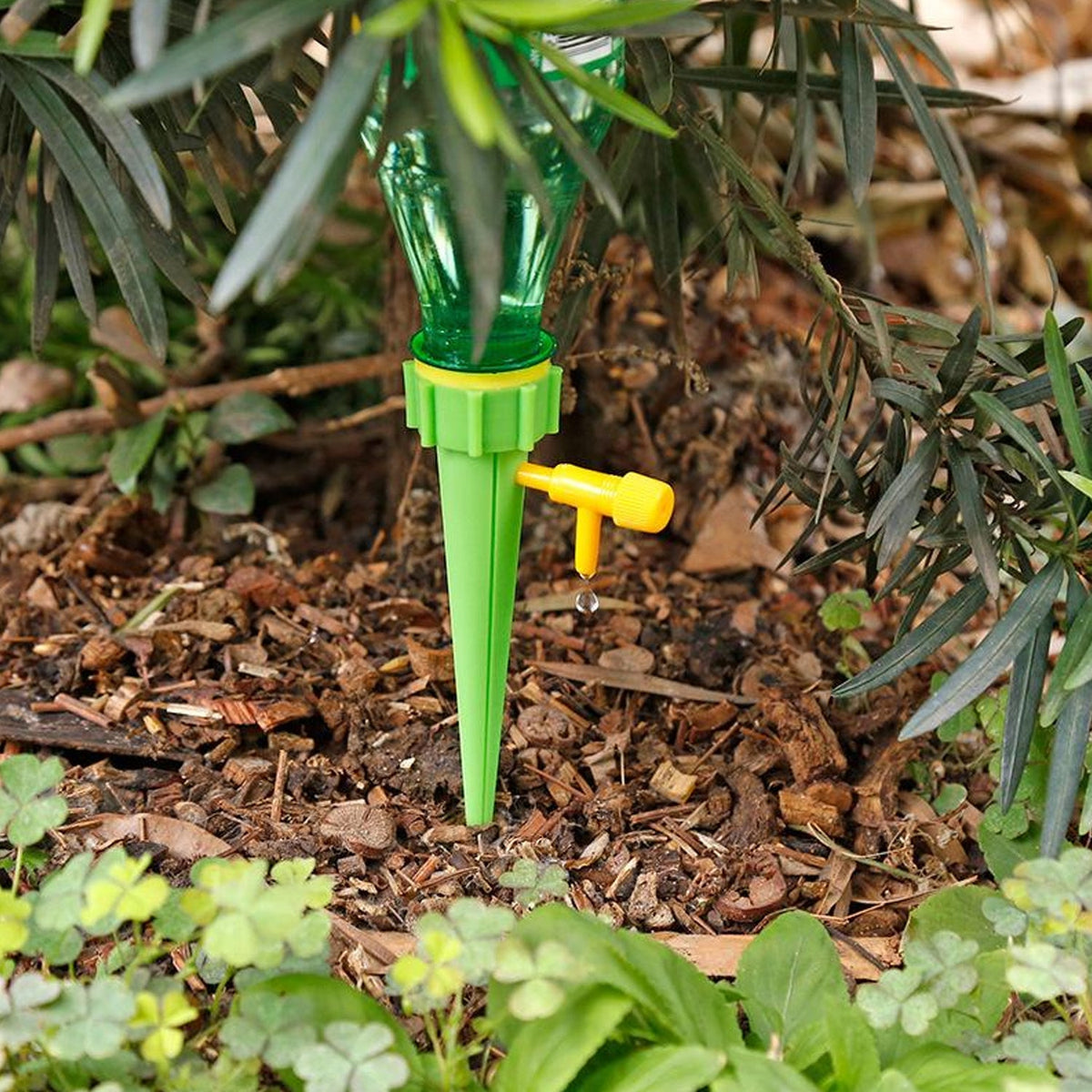 Self-Watering Plant Spikes – Adjustable Slow Release – close-up