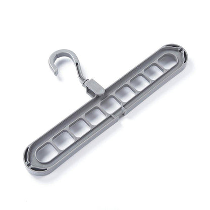 Space Saving Hanger – 9-Hole Wardrobe Organizer – alternate view