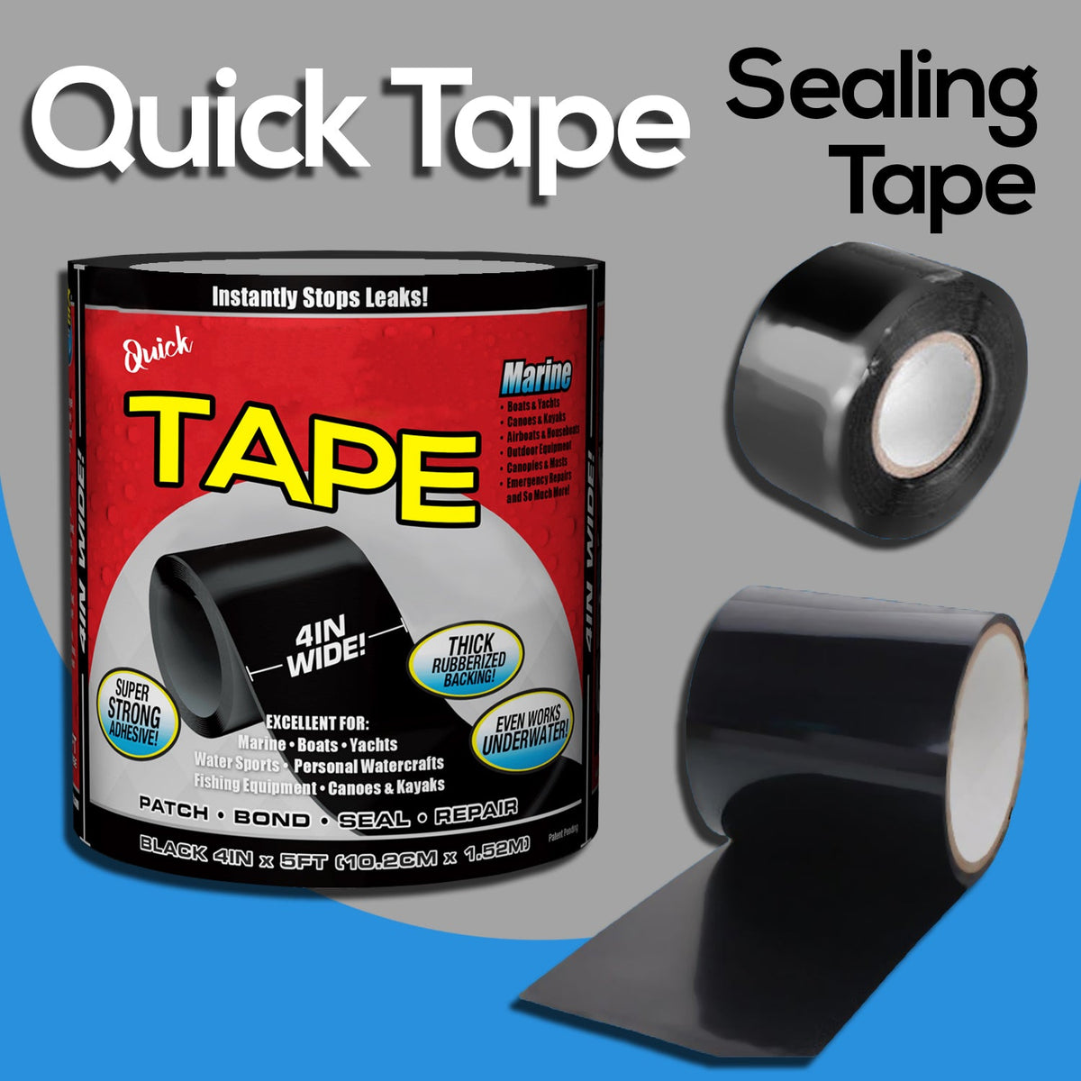 Leak Proof Tape – Instant Waterproof Seal for Repairs – detail view