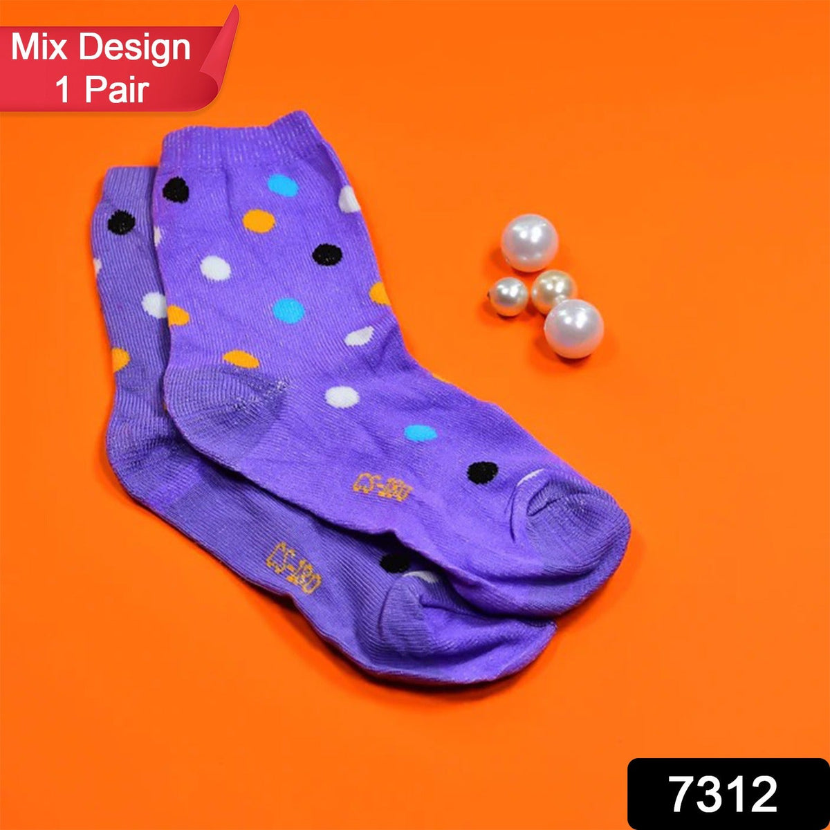 Printed Socks for Women – Trendy & Colourful Designs – close-up
