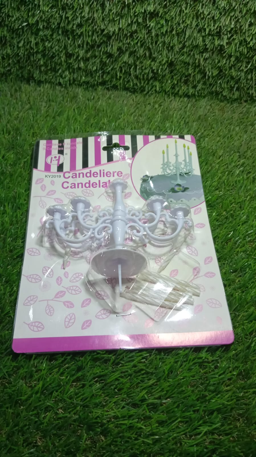 Luxury Birthday Candles – Elegant Cake Topper set – view 6