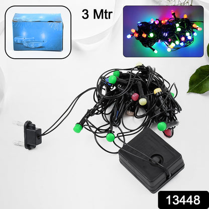 LED String Lights – 3 Metre for Diwali & Wedding Decor – side view