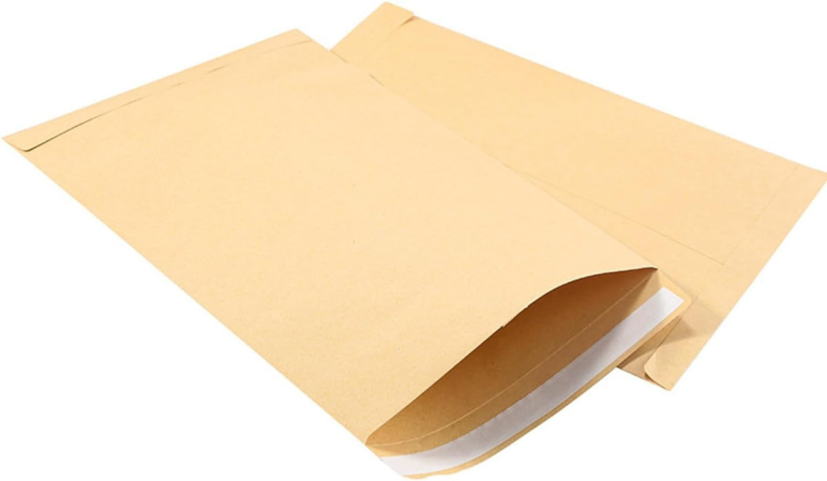 Brown Kraft Envelopes – Self-Seal for Invitations & Office – view 8
