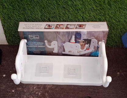 Elephant Wall Shelf – No-Punch Organizer – view 9