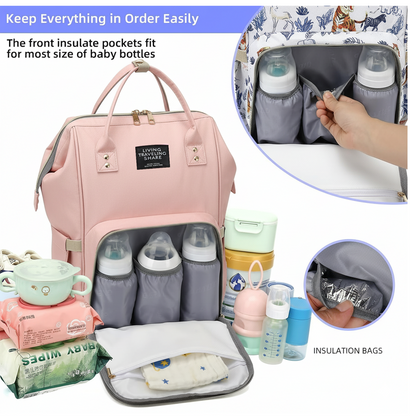 Diaper Bag Backpack – Large Capacity, Multipurpose – close-up