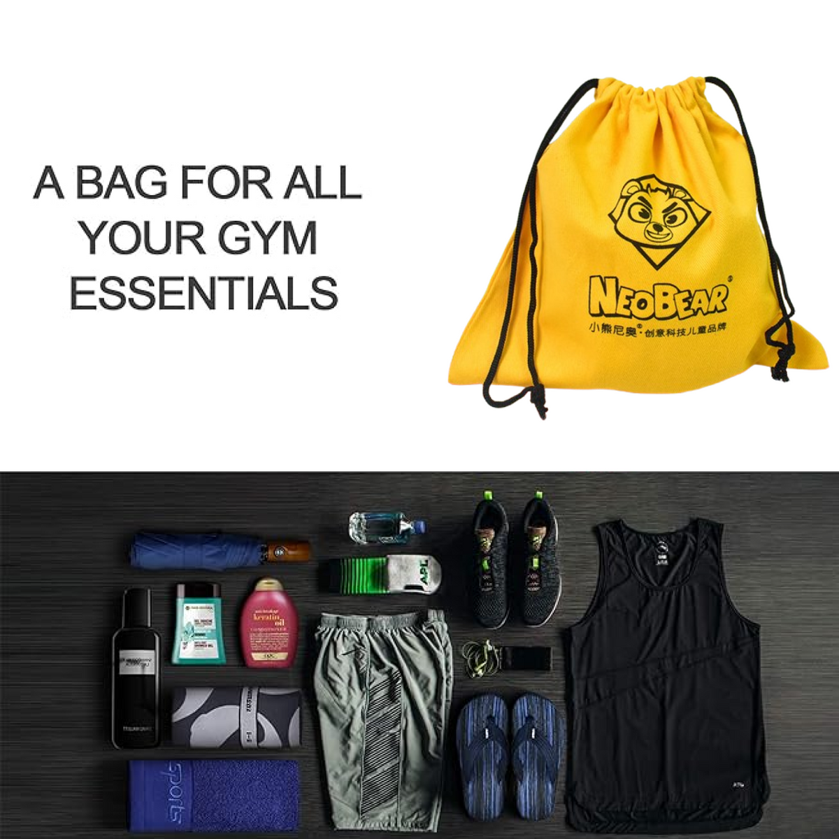 Small Dori Bag – Multipurpose, Durable & Reusable – side view