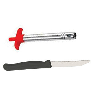 Stainless Steel Gas Lighter & Knife set – 2-in-1 Kitchen – view 10