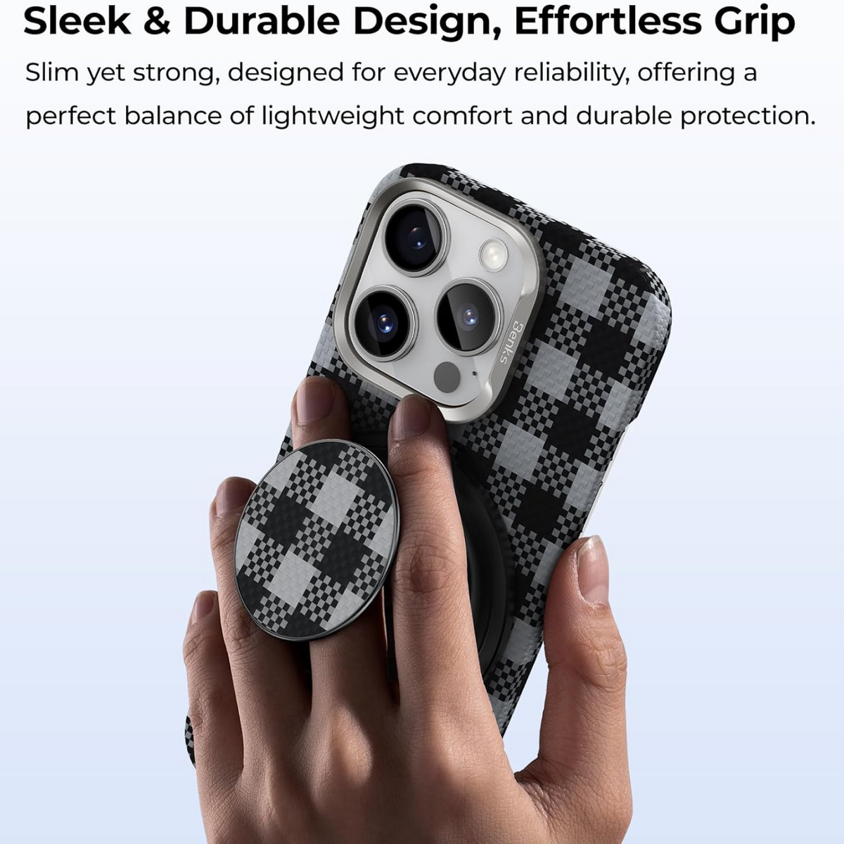 Magnetic Phone Holder Stand – 360° Rotating Secure Grip – alternate view