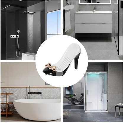 High Heels Soap Box – Stylish Suction Cup Soap Holder – close-up
