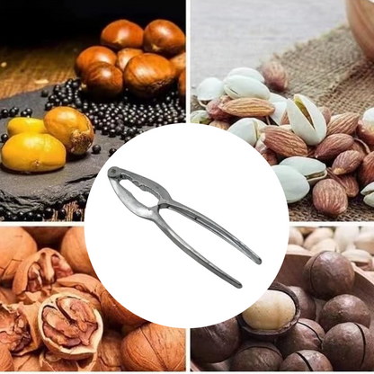 Walnut Cracker – Durable Stainless Steel Nut Sheller – detail view