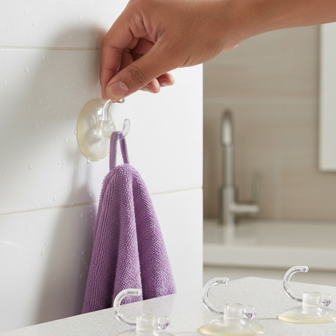 Transparent Suction Cup Hooks Drill Free Wall Hook – view 8