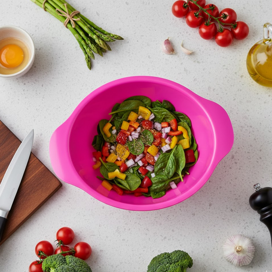 Snack Bowls – Durable 10-inch BPA-Free Plastic for Kitchen