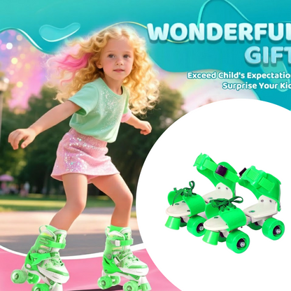 Kids Roller Skates – Adjustable, Comfortable & Safe – close-up