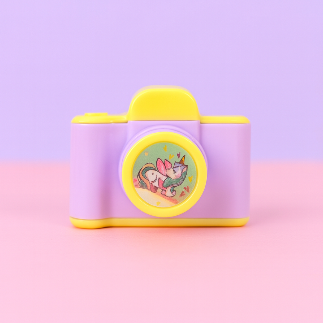 Camera Shaped Pencil Sharpener – Fun & Portable for Kids – view 7