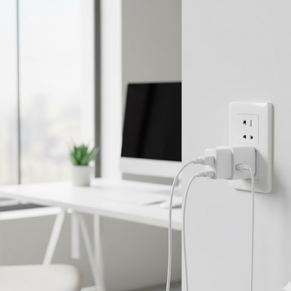5-Way Multi-Plug Socket – 2-Pin Compact Power – view 7